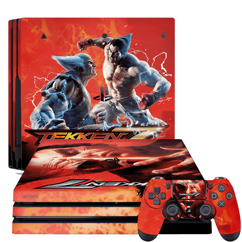 Tekken Skin Playstation 4 Pro Xonebrand
