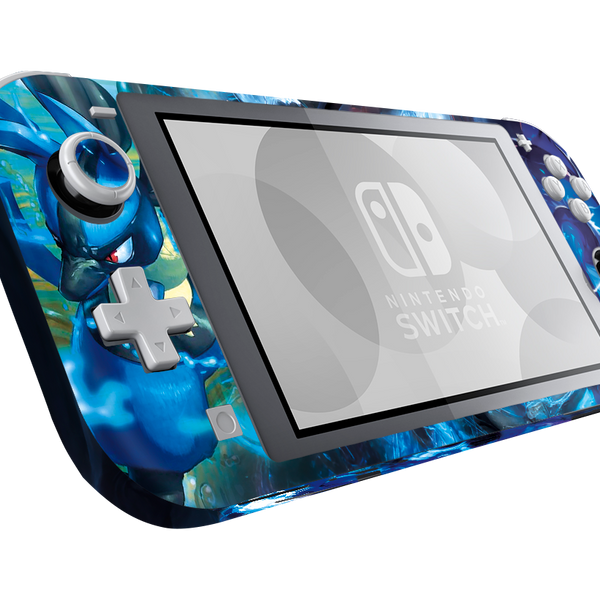 Pokemon Lucario Skin Nintendo Switch Lite