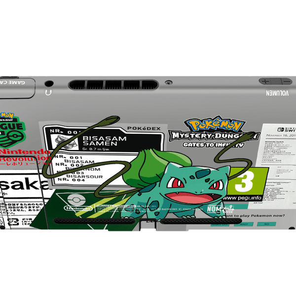 Pokemon League Mysteriy Dungeon Skin Nintendo Switch (2017) Xonebrand
