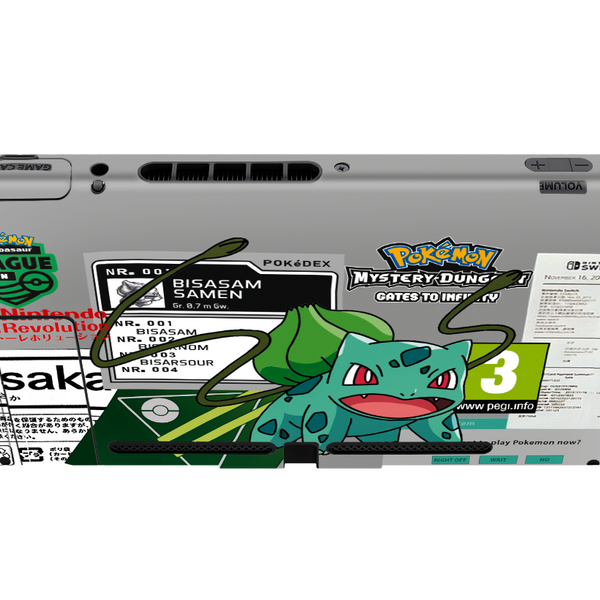 Pokemon League Mystery Dungeon Skin Nintendo Switch (2017)