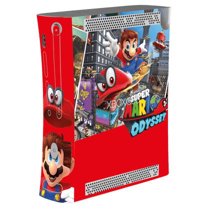 Mario Odyssey Xbox 360 Fat Bundle Skin