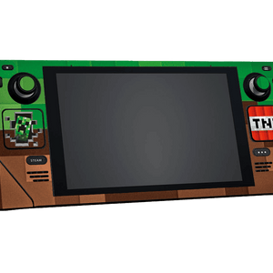 Minecraft Steam Deck Handheld Gaming Computer Skin