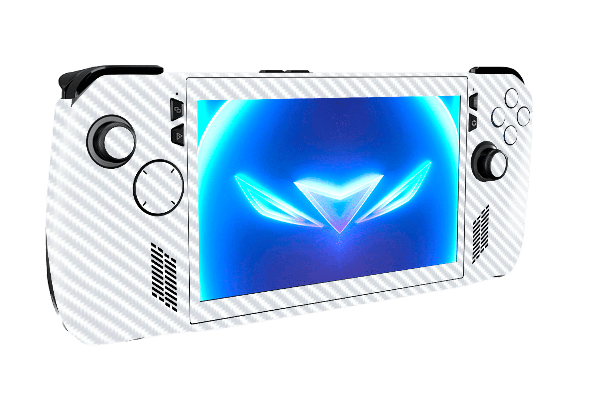 Fibra Carbono Blanco Skin Asus Rog Ally X Xonebrand