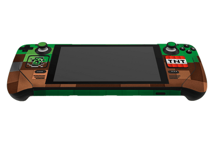 Minecraft Steam Deck Handheld Gaming Computer Skin