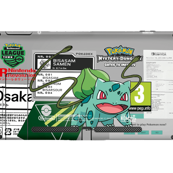 Pokemon League Mysteriy Dungeon Skin Nintendo Switch (2017) Xonebrand