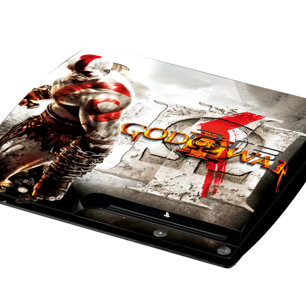 God of War III Skin Playstation 3 Slim