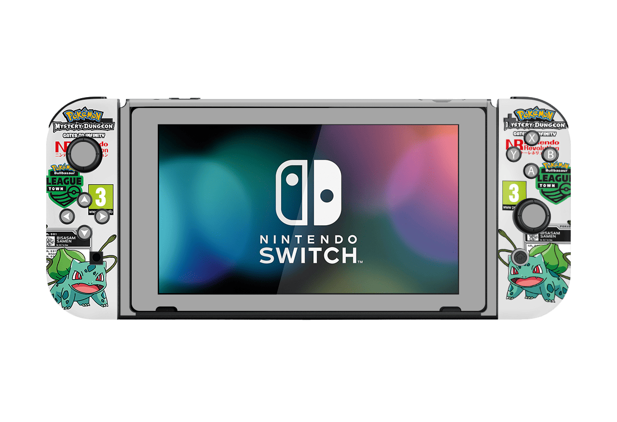 Pokemon League Mysteriy Dungeon Skin Nintendo Switch (2017) Xonebrand