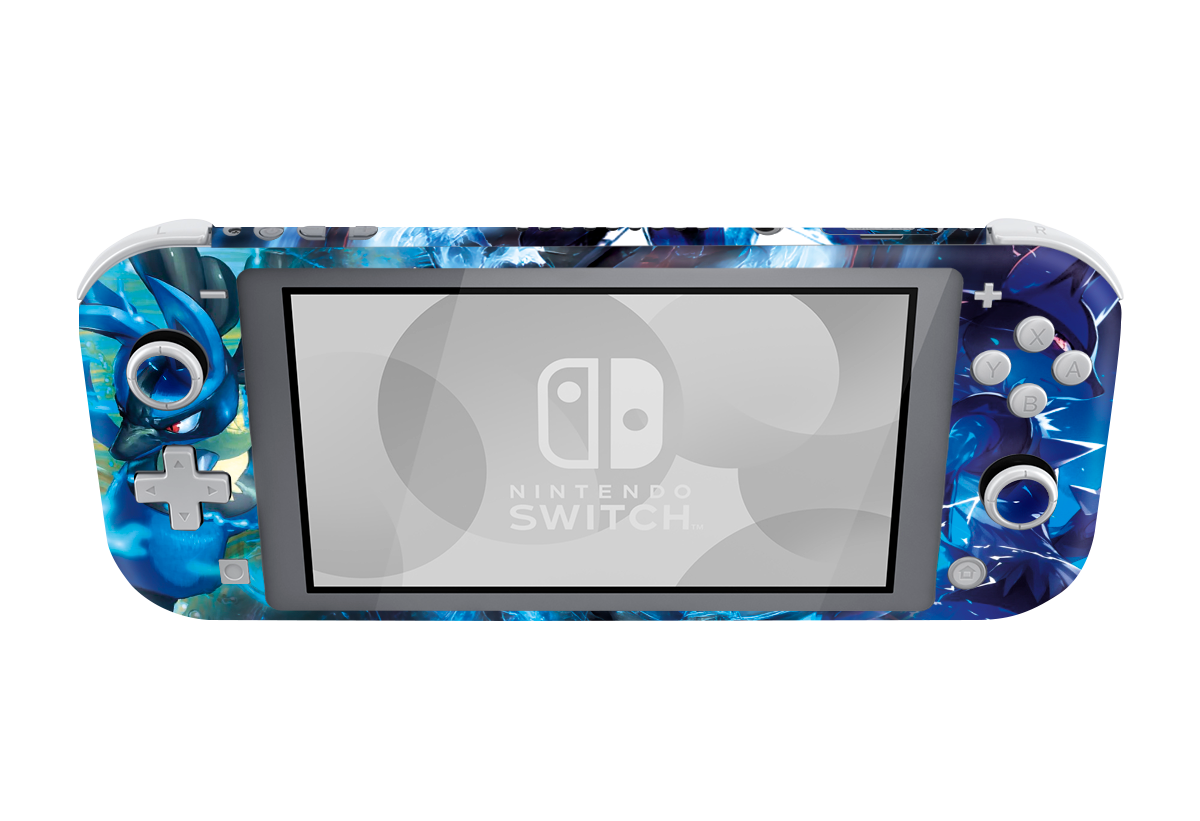 Pokemon Lucario Skin Nintendo Switch Lite