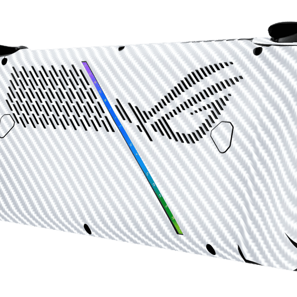 Fibra Carbono Blanco Skin Asus Rog Ally X Xonebrand
