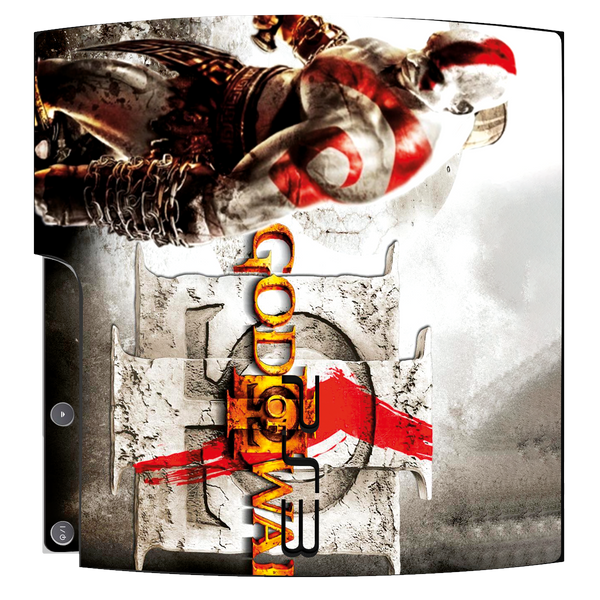 God of War III Skin Playstation 3 Slim