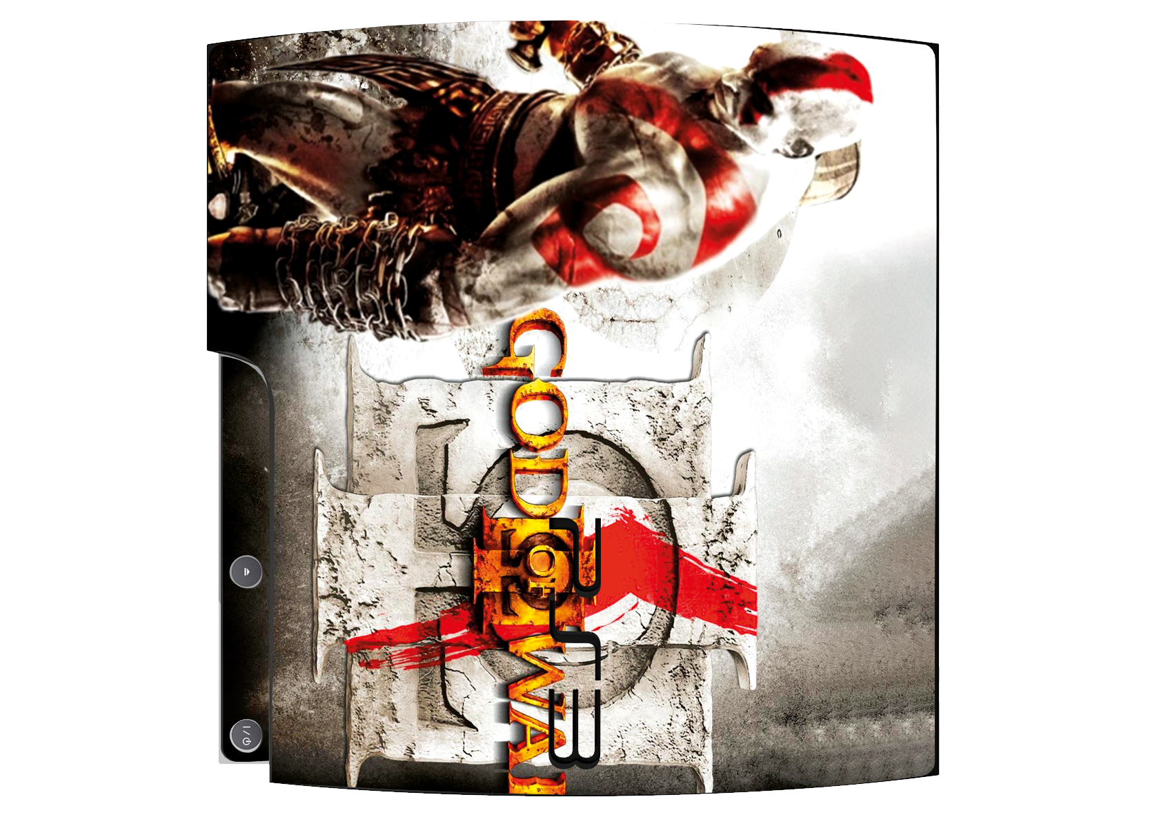God of War III Skin Playstation 3 Slim