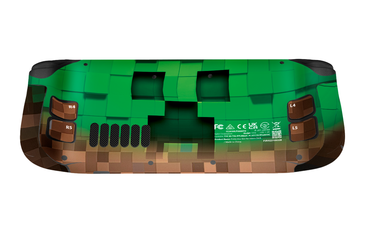 Minecraft Steam Deck Skin Xonebrand