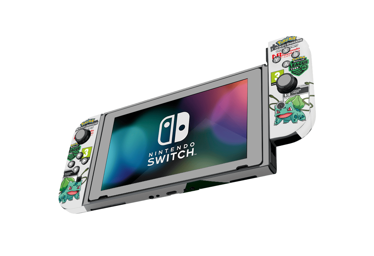 Pokemon League Mysteriy Dungeon Skin Nintendo Switch (2017) Xonebrand