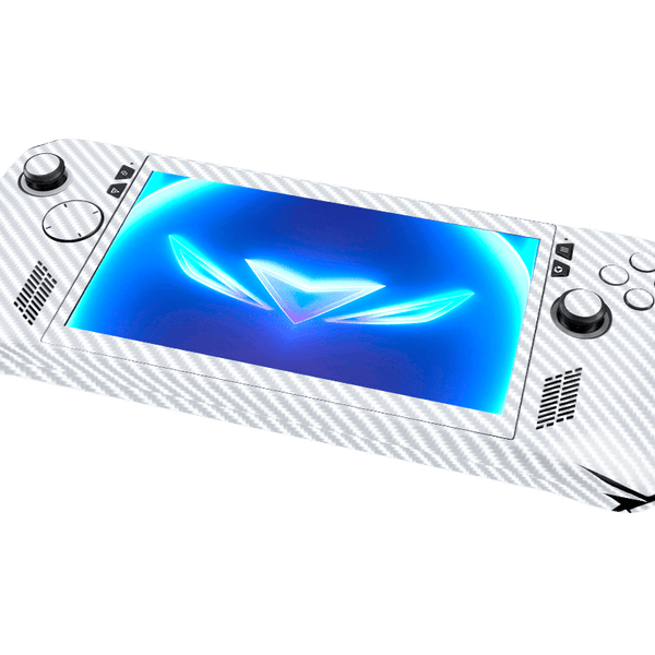 Fibra Carbono Blanco Skin Asus Rog Ally X Xonebrand