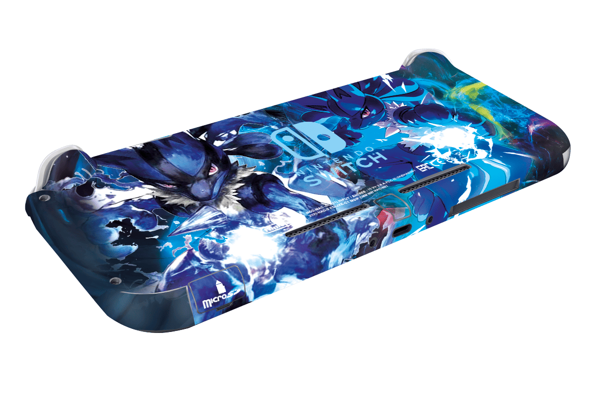 Pokemon Lucario Skin Nintendo Switch Lite Xonebrand