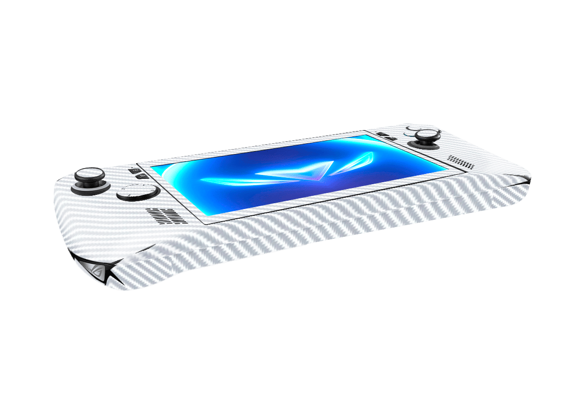 Fibra Carbono Blanco Skin Asus Rog Ally X Xonebrand