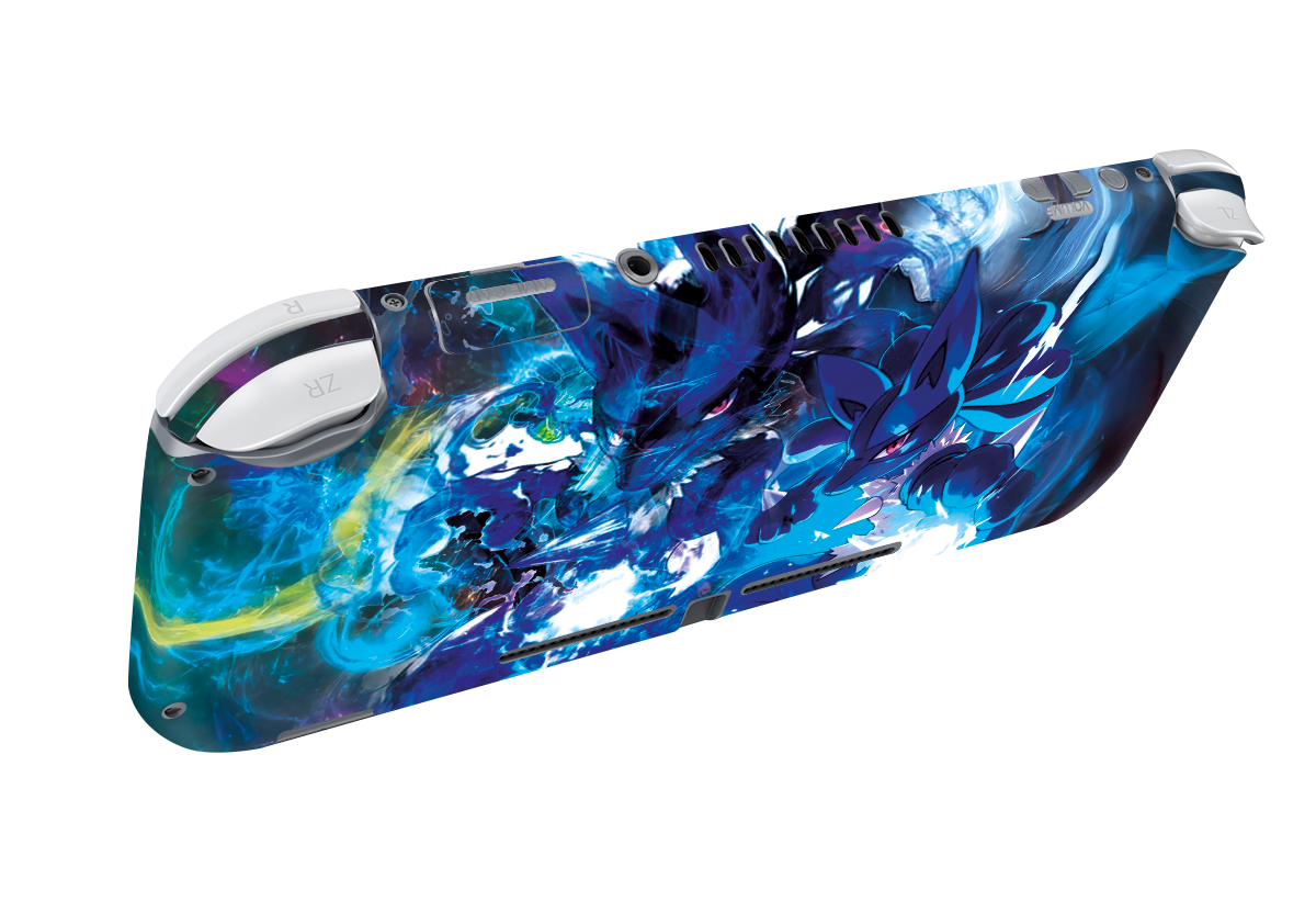 Pokemon Lucario Skin Nintendo Switch Lite
