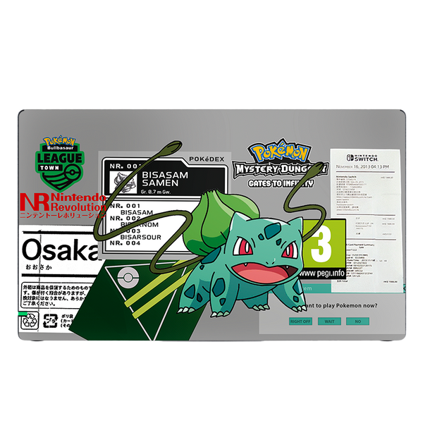 Pokemon League Mystery Dungeon Skin Nintendo Switch (2017)