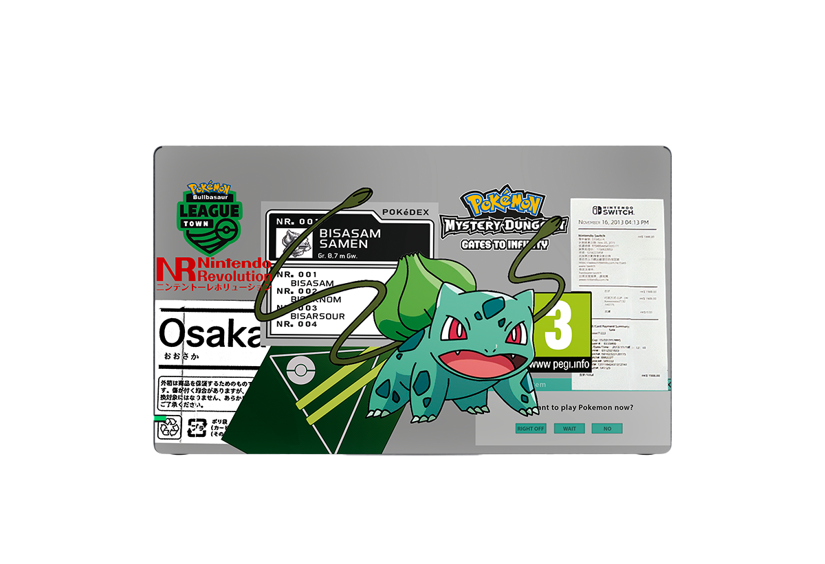 Pokemon League Mystery Dungeon Skin Nintendo Switch (2017)