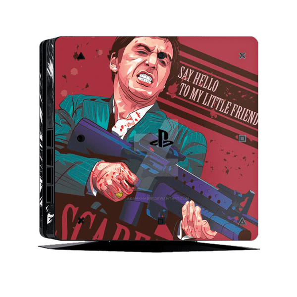 Cara Cortada Skin Playstation 4 Slim