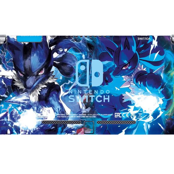 Pokemon Lucario Skin Nintendo Switch Lite Xonebrand