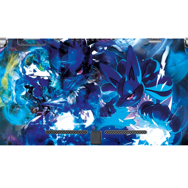 Pokemon Lucario Skin Nintendo Switch Lite