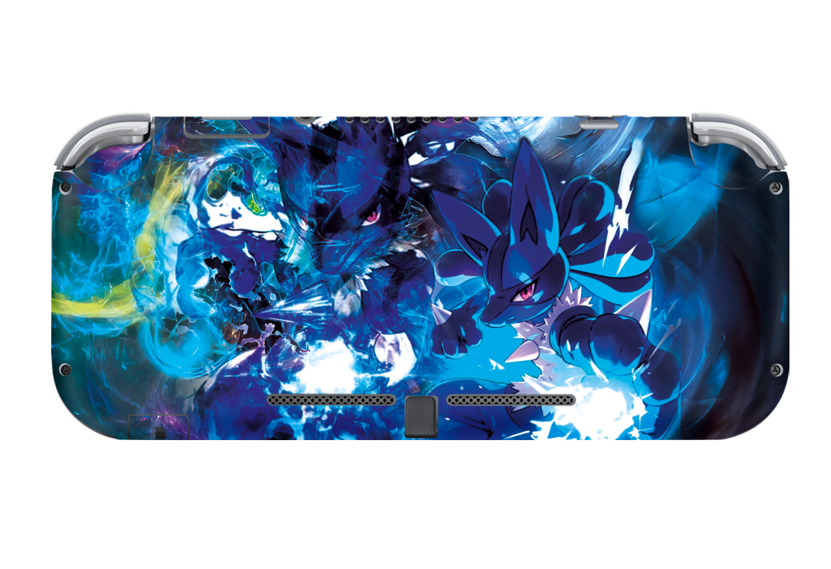 Pokemon Lucario Skin Nintendo Switch Lite