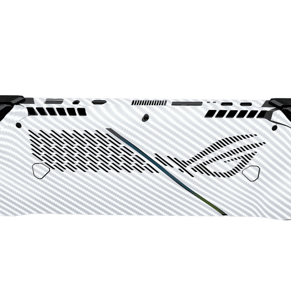 Fibra Carbono Blanco Skin Asus Rog Ally X Xonebrand