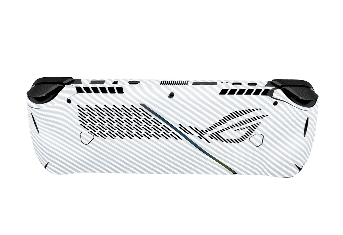 Fibra Carbono Blanco Skin Asus Rog Ally X Xonebrand