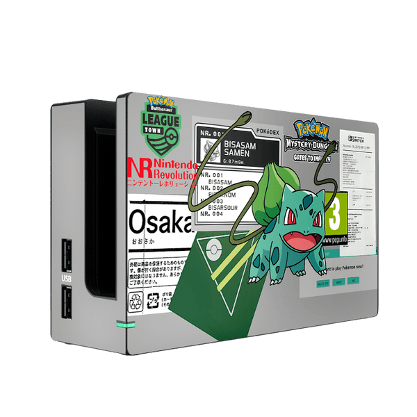 Pokemon League Mysteriy Dungeon Skin Nintendo Switch (2017) Xonebrand