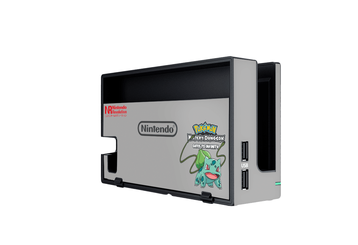 Pokemon League Mysteriy Dungeon Skin Nintendo Switch (2017) Xonebrand