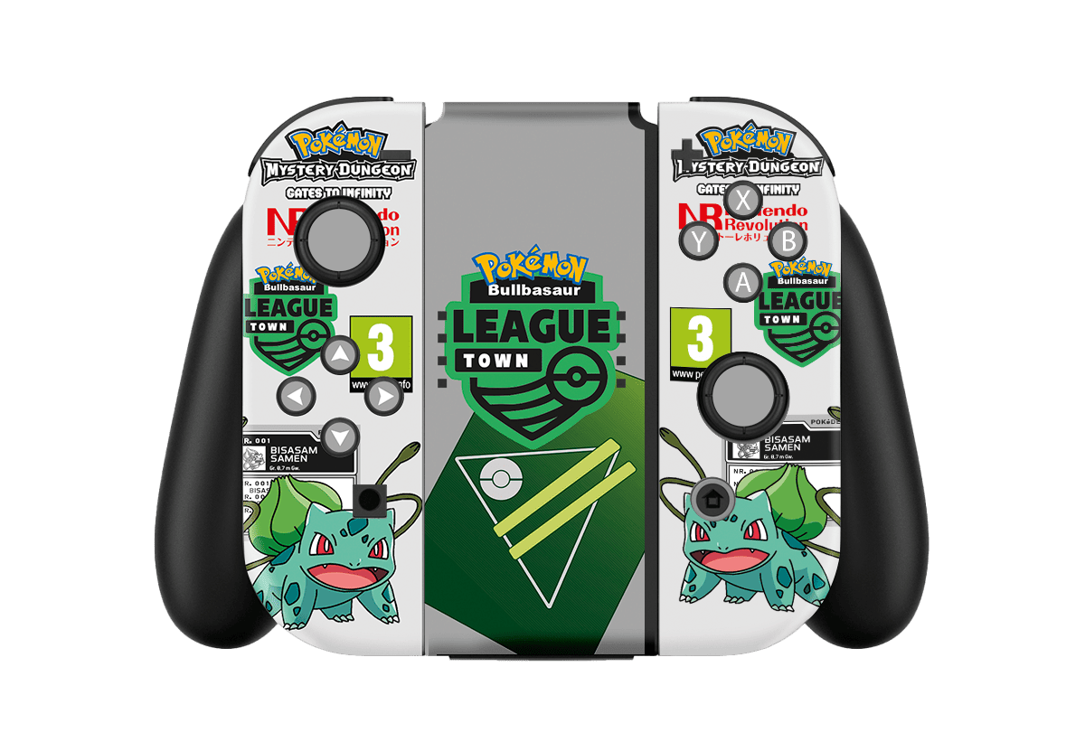 Pokemon League Mysteriy Dungeon Skin Nintendo Switch (2017) Xonebrand
