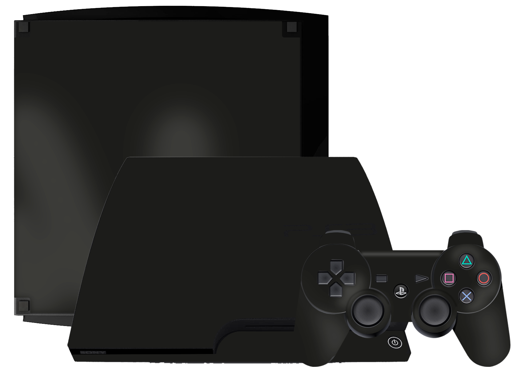 Mate Negro Skin Playstation 3 Slim