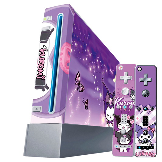 Kuromi Nintendo Wii Skin