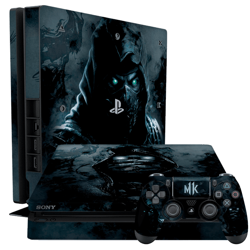 Mortal Kombat Scorpion PS4 Slim Bundle Skin