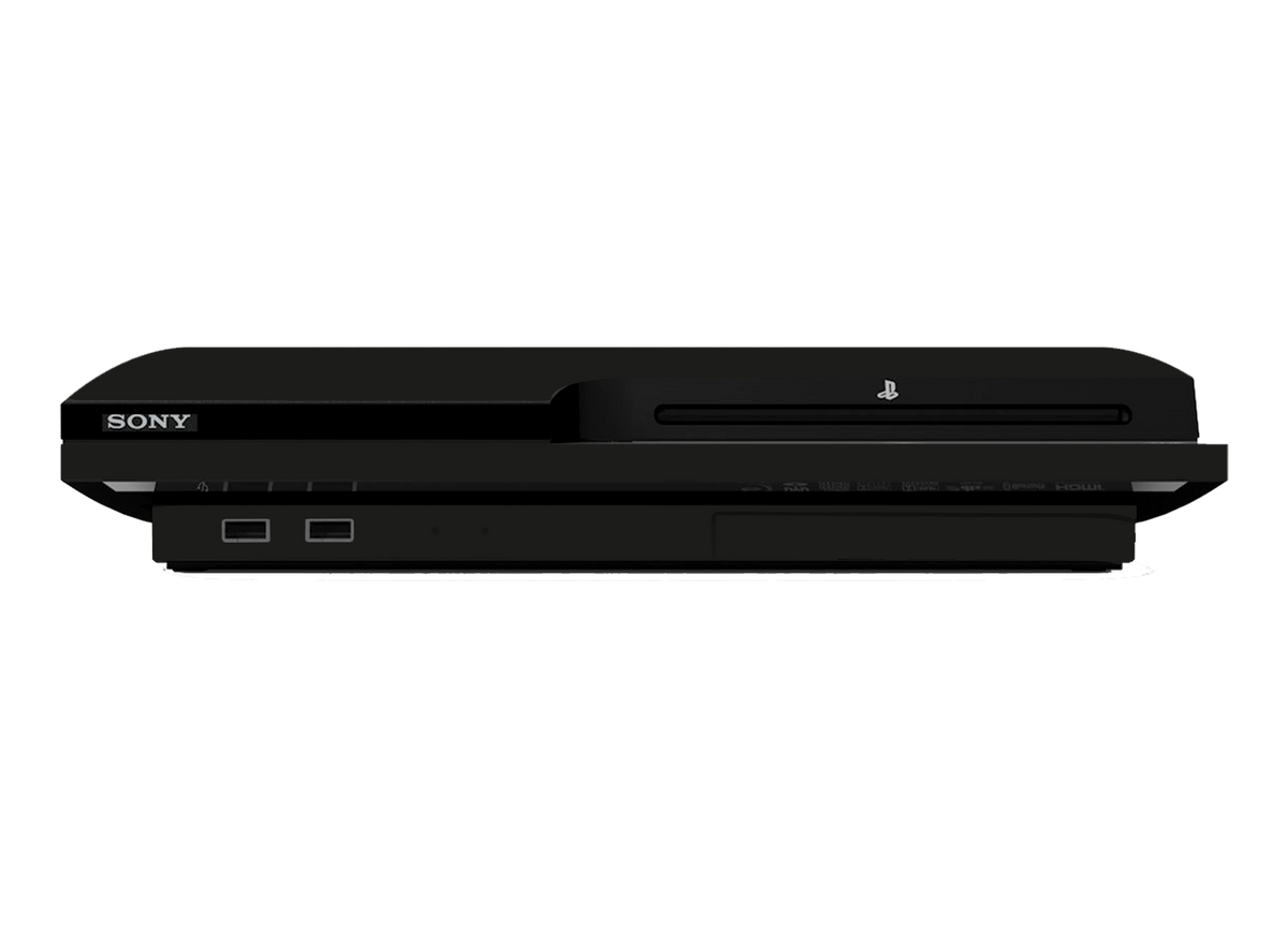 Mate Negro Skin Playstation 3 Slim Xonebrand