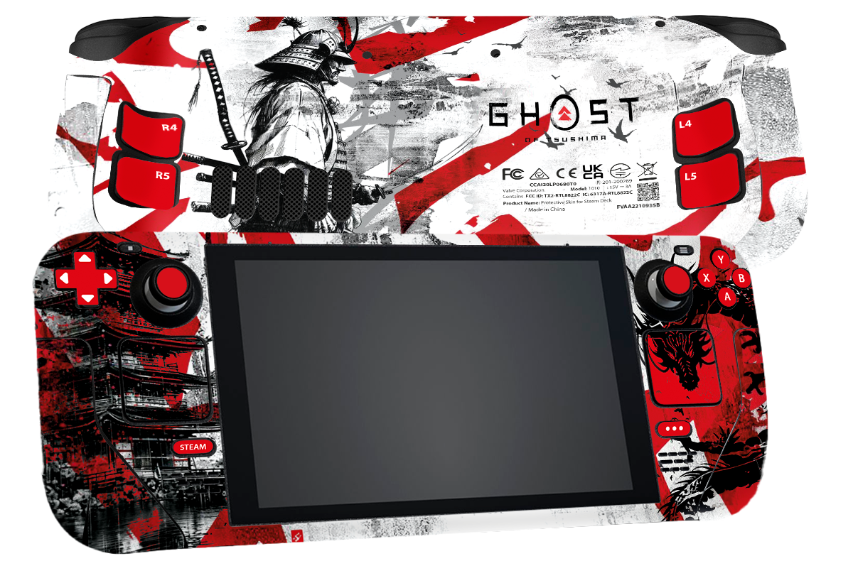 Ghost of Tsushima Steam Deck Skin Xonebrand