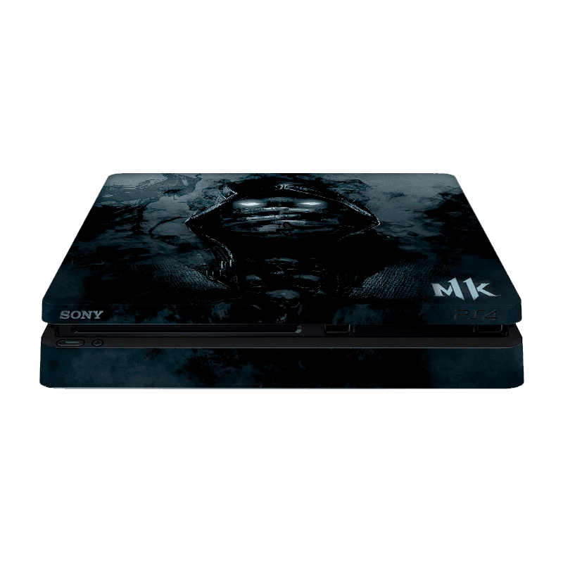 Mortal Kombat Scorpion Skin Playstation 4 Slim Xonebrand