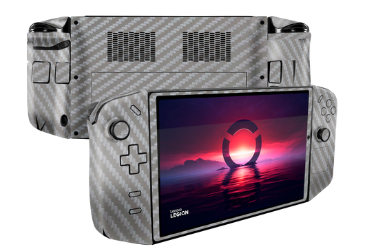 Pele cinza de fibra de carbono Lenovo Legion Go