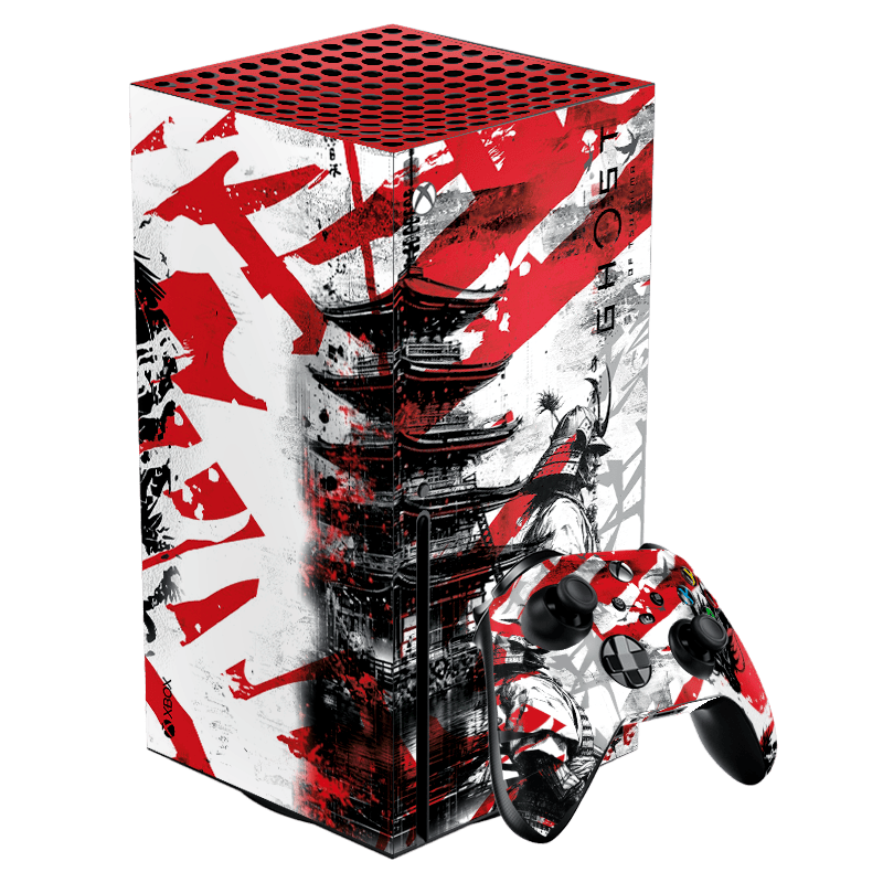 Ghost of Tsushima Xbox Series X Skin Xonebrand