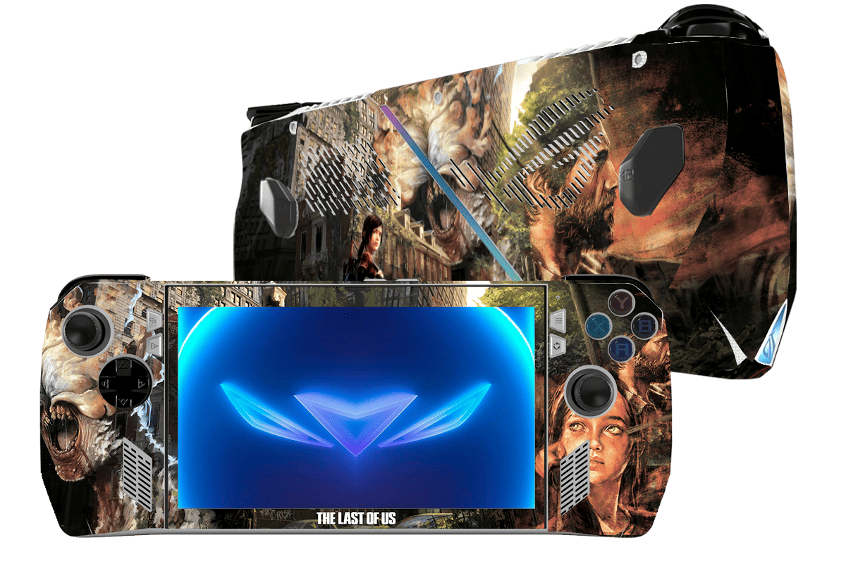 The last of Us 1 Asus Rog Ally Handheld Gaming Computer Skin