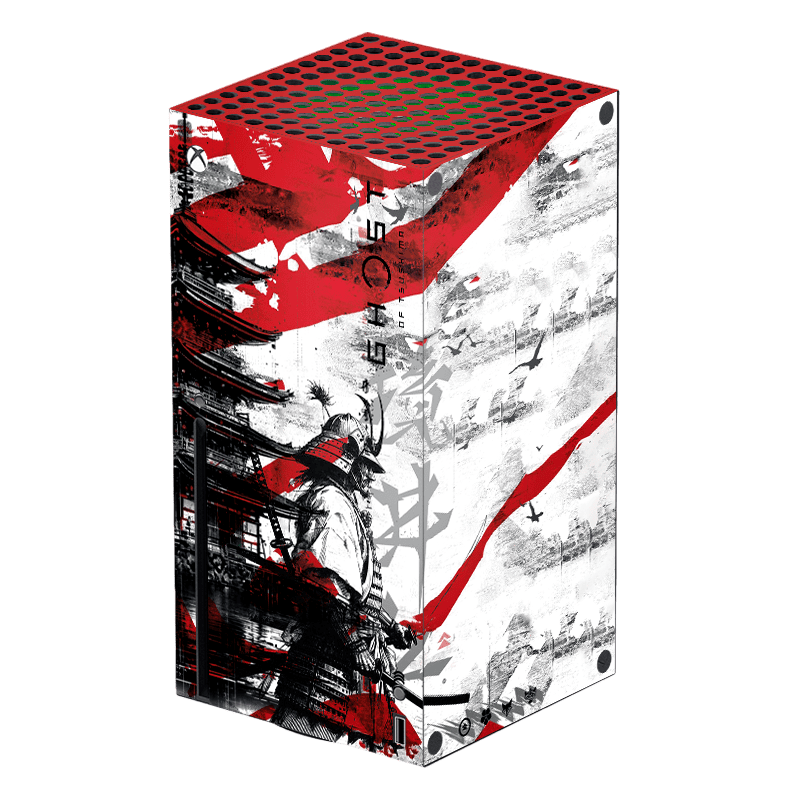 Ghost of Tsushima Xbox Series X Skin Xonebrand