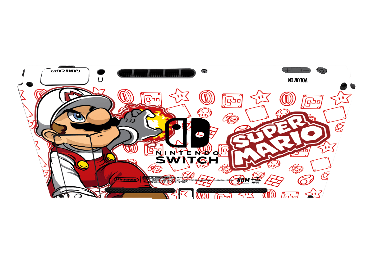 Super Mario Skin Nintendo Switch (2017) Xonebrand