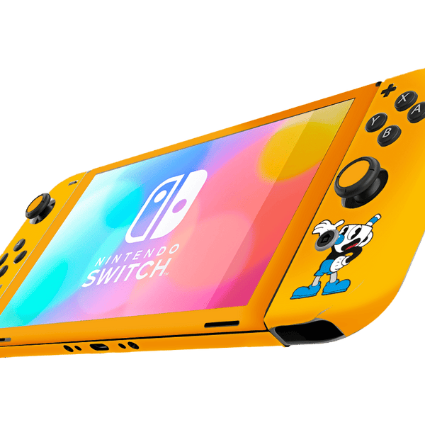 Chuphead Skin Nintendo Switch OLED (2021) Xonebrand