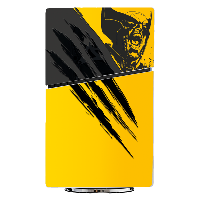 Wolverine Skin Playstation 5 Slim Xonebrand