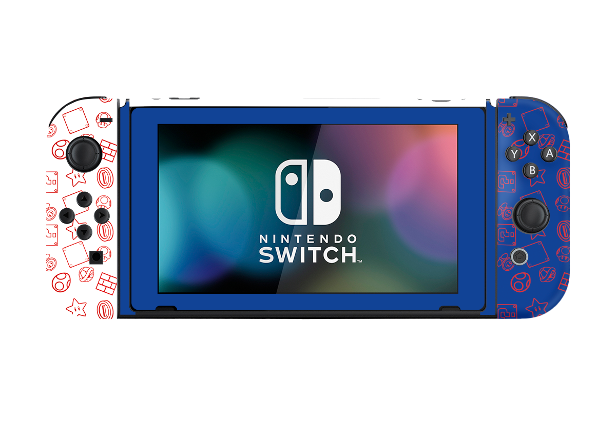 Super Mario Skin Nintendo Switch (2017)