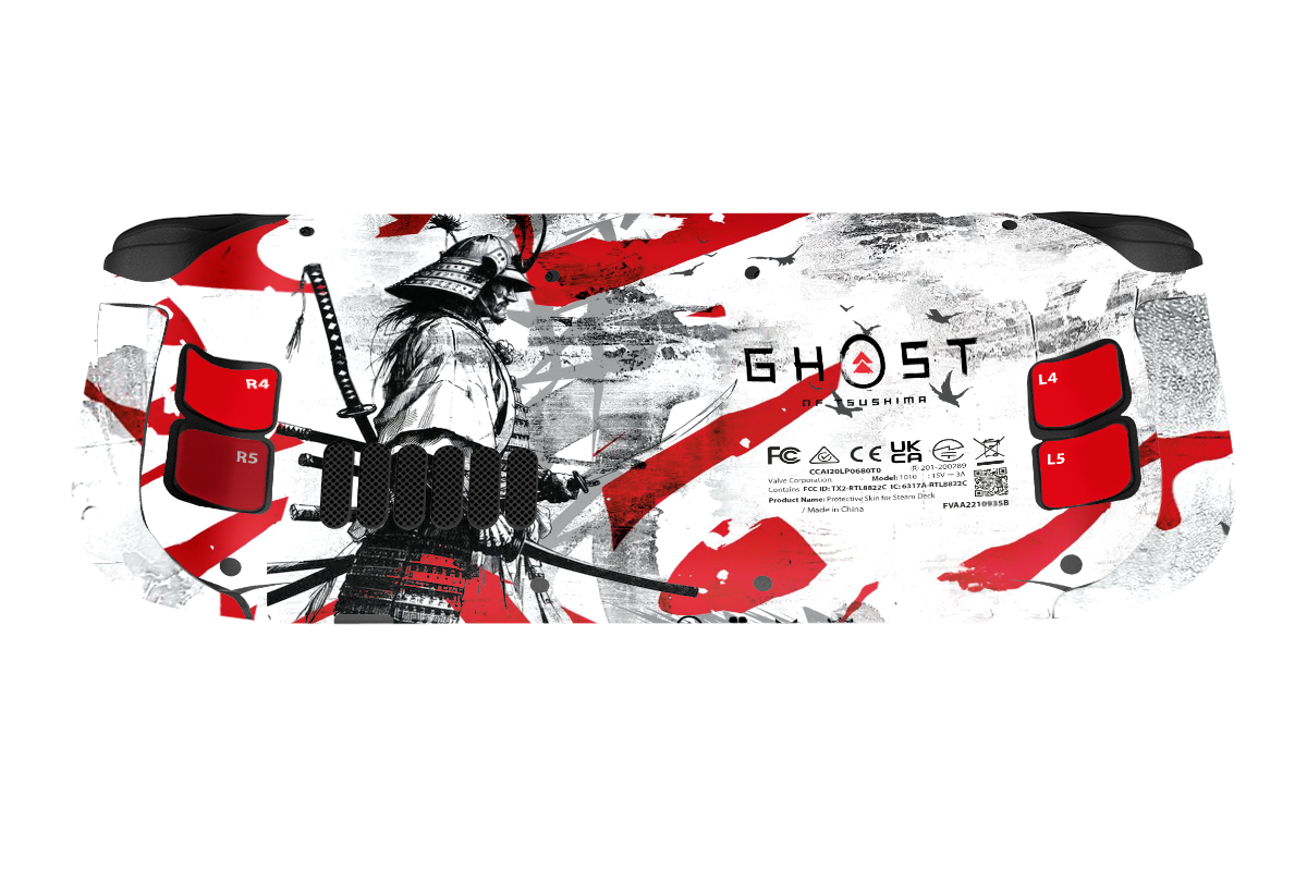 Ghost of Tsushima Steam Deck Skin Xonebrand