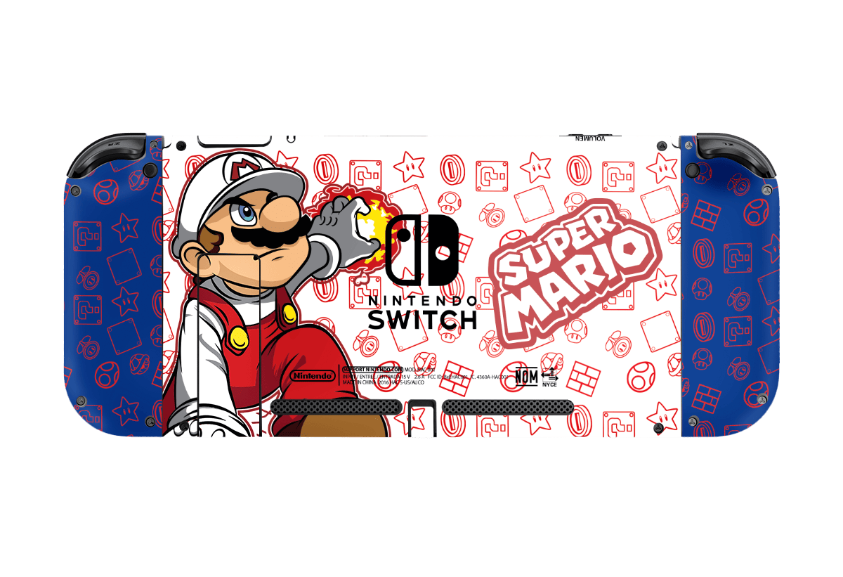 Super Mario Skin Nintendo Switch (2017) Xonebrand