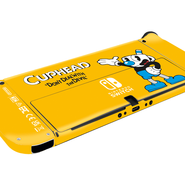 Chuphead Skin Nintendo Switch OLED (2021) Xonebrand