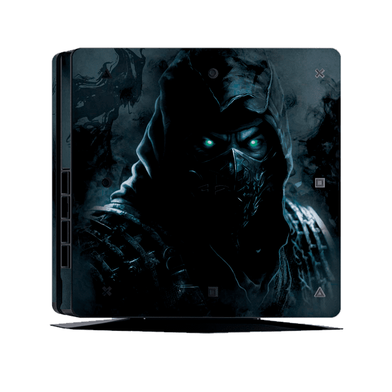 Mortal Kombat Scorpion PS4 Slim Bundle Skin